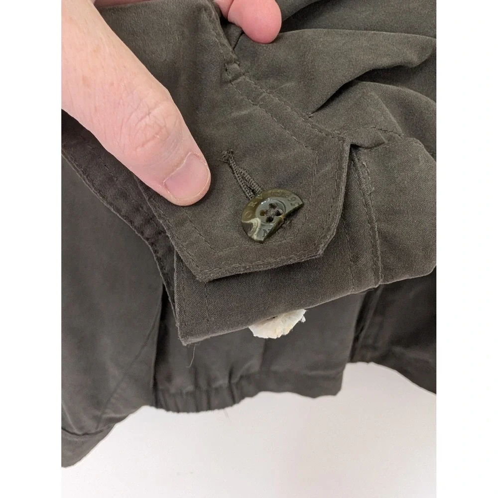 Vintage Orvis Signature Mens XL‎ Bomber Jacket Green Brown 90s Old Money